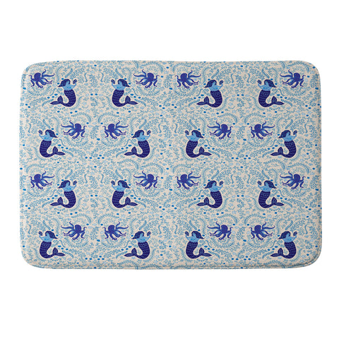 Hello Sayang Ocean Creatures Memory Foam Bath Mat