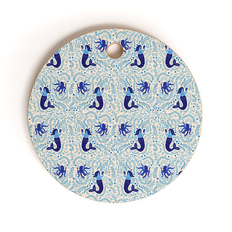 Hello Sayang Ocean Creatures Cutting Board Round