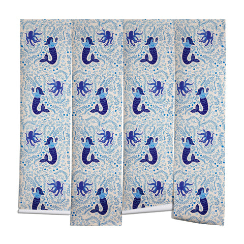 Hello Sayang Ocean Creatures Wall Mural