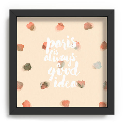 Hello Sayang Paris is Always A Good Idea Recessed Framing Square