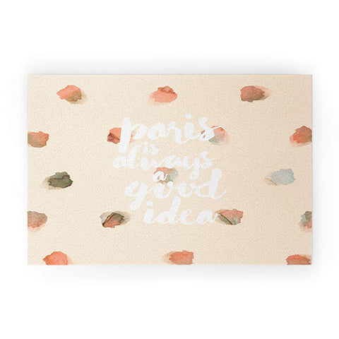 Hello Sayang Paris is Always A Good Idea Welcome Mat