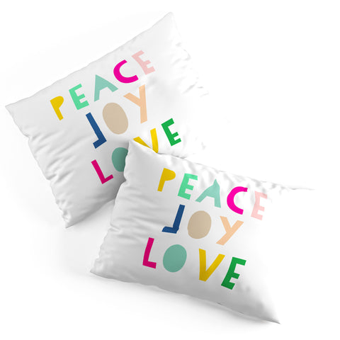 Hello Sayang Peace Joy Love Pillow Shams