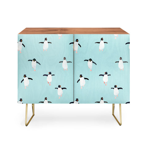 Hello Sayang Penguin Parade Credenza