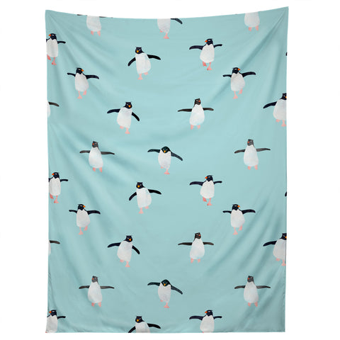 Hello Sayang Penguin Parade Tapestry