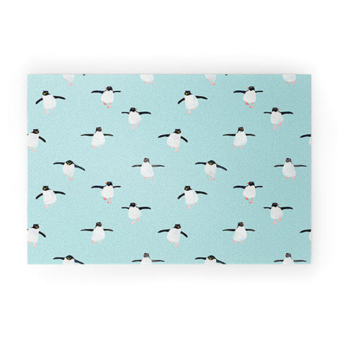 Hello Sayang Penguin Parade Welcome Mat
