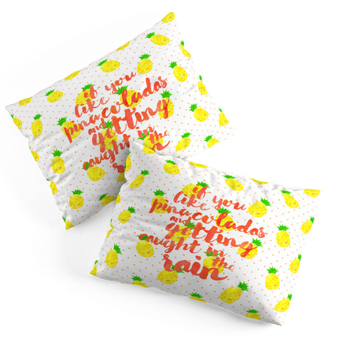 Hello Sayang Pineapple Pina Coladas Pillow Shams