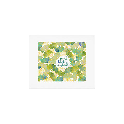 Hello Sayang Pull Back The Curtain Art Print