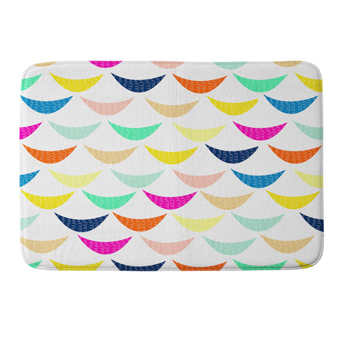 Hello Sayang Rainbow Fish Memory Foam Bath Mat