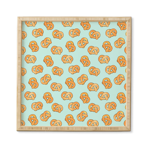 Hello Sayang Razzle Pretzel Dazzle Framed Wall Art