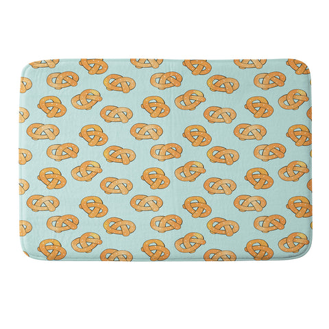Hello Sayang Razzle Pretzel Dazzle Memory Foam Bath Mat