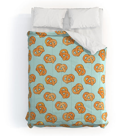 Hello Sayang Razzle Pretzel Dazzle Comforter
