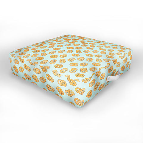 Hello Sayang Razzle Pretzel Dazzle Outdoor Floor Cushion