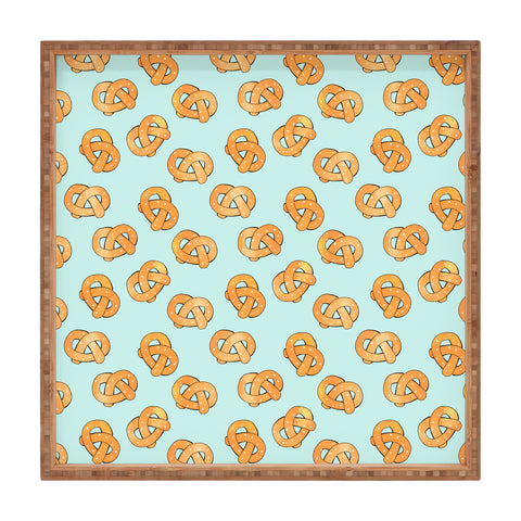 Hello Sayang Razzle Pretzel Dazzle Square Tray