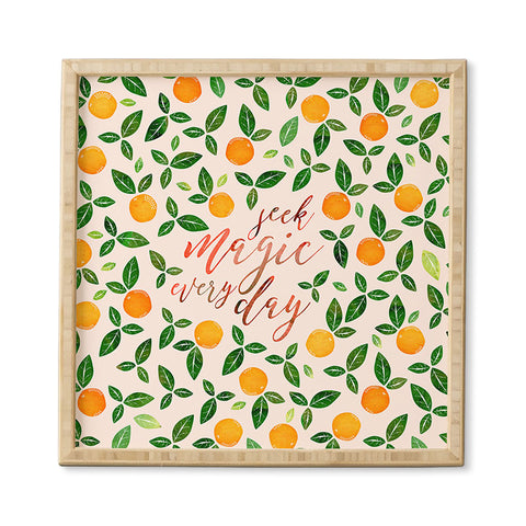 Hello Sayang Seek Magic Every Day Framed Wall Art