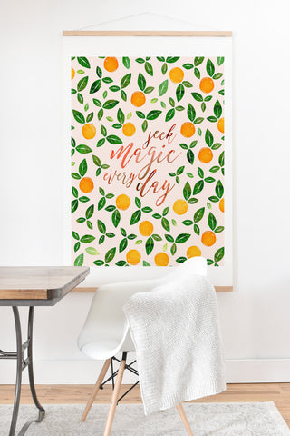 Hello Sayang Seek Magic Every Day Art Print And Hanger