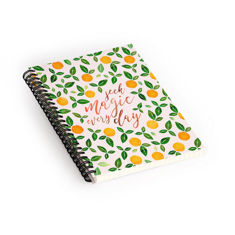 Hello Sayang Seek Magic Every Day Spiral Notebook