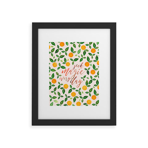 Hello Sayang Seek Magic Every Day Framed Art Print