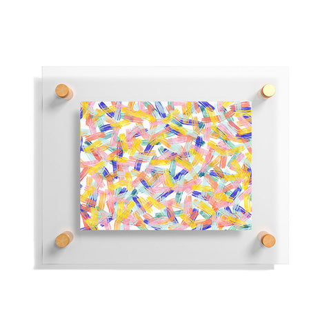 Hello Sayang Sparklers Floating Acrylic Print