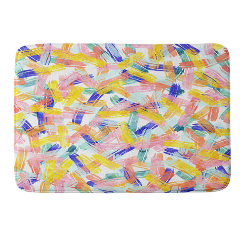 Hello Sayang Sparklers Memory Foam Bath Mat