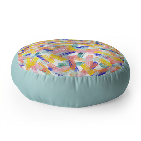 Hello Sayang Sparklers Floor Pillow Round