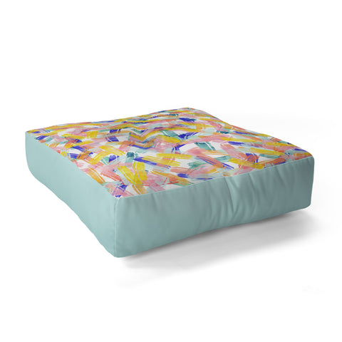 Hello Sayang Sparklers Floor Pillow Square