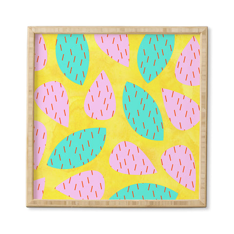 Hello Sayang Spiky Cactus Framed Wall Art