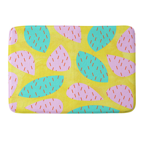 Hello Sayang Spiky Cactus Memory Foam Bath Mat