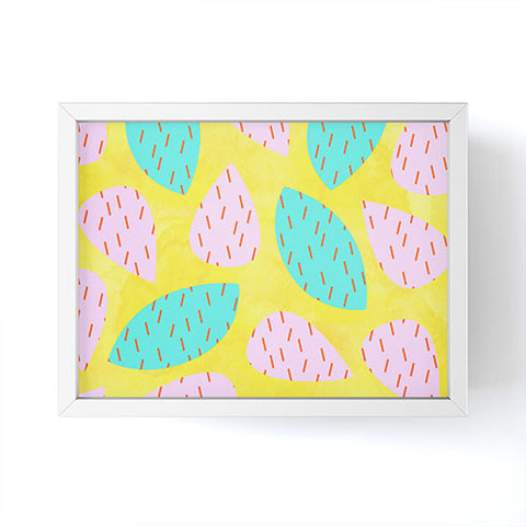 Hello Sayang Spiky Cactus Framed Mini Art Print