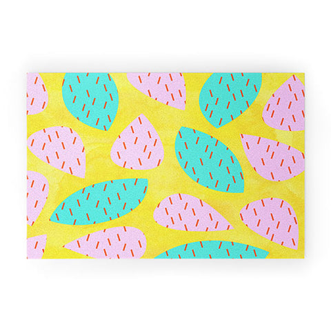 Hello Sayang Spiky Cactus Welcome Mat