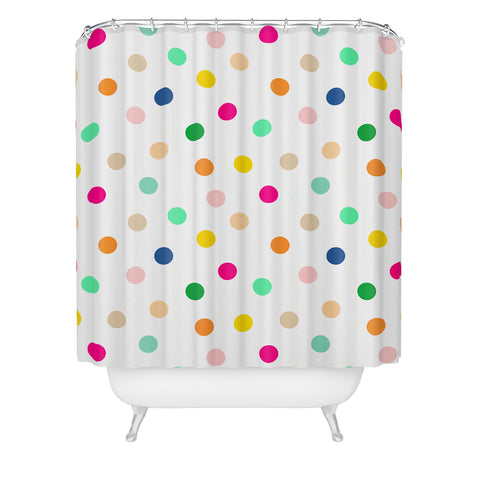 Hello Sayang Spotty Dot Shower Curtain