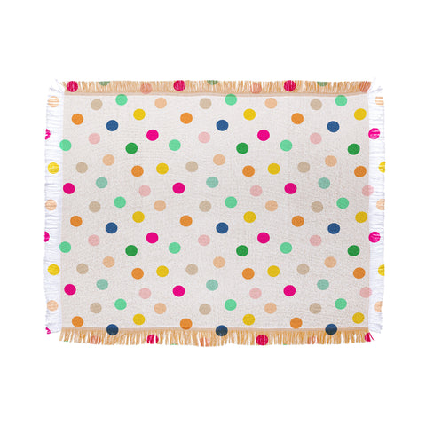 Hello Sayang Spotty Dot Throw Blanket