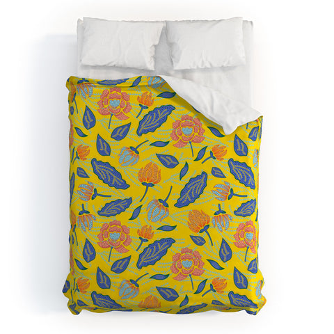 Hello Sayang Summer Batik Duvet Cover