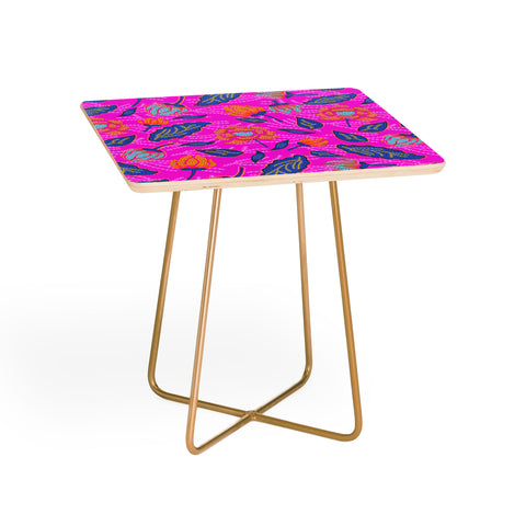 Hello Sayang Summer Batik Fuchsia Side Table