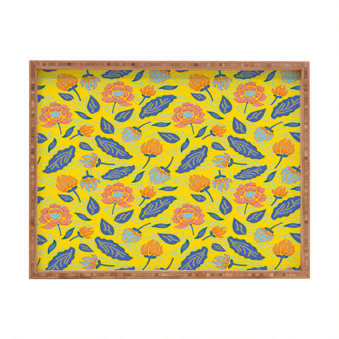 Hello Sayang Summer Batik Rectangular Tray