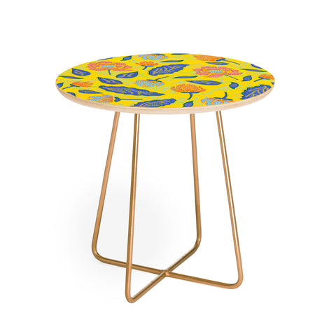 Hello Sayang Summer Batik Round Side Table