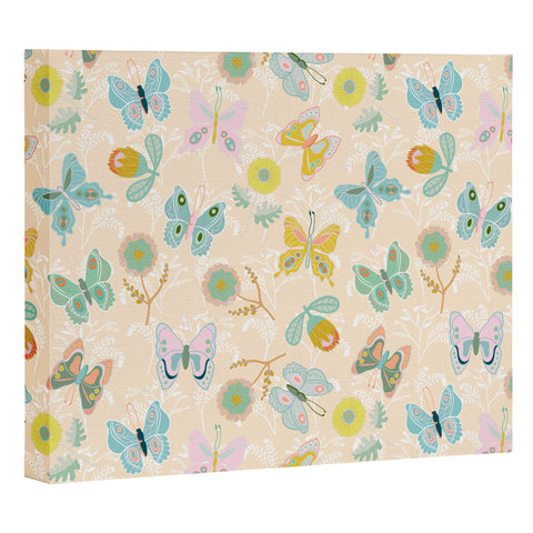 Hello Sayang Summer Butterflies Art Canvas