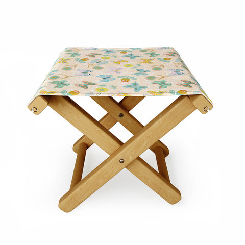 Hello Sayang Summer Butterflies Folding Stool