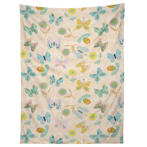 Hello Sayang Summer Butterflies Tapestry