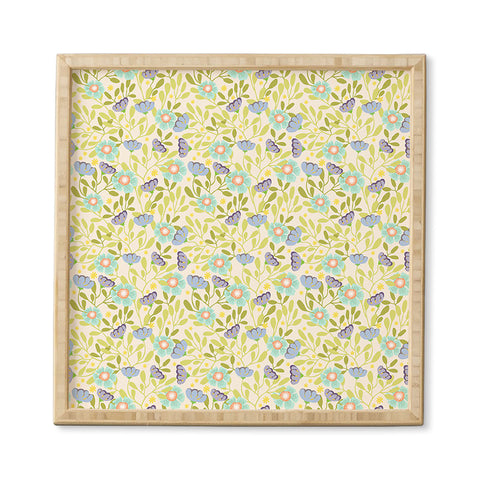 Hello Sayang Summer Daisies Framed Wall Art