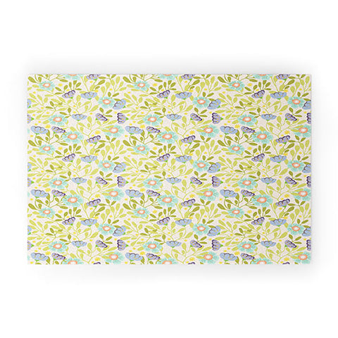 Hello Sayang Summer Daisies Welcome Mat
