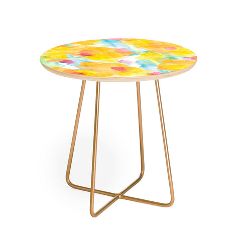 Hello Sayang Sunny Side Up Round Side Table