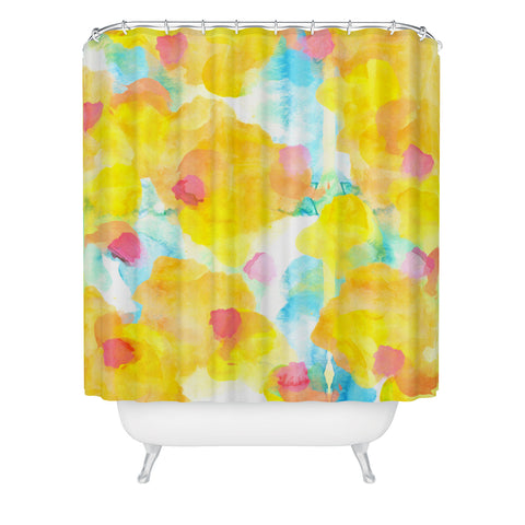Hello Sayang Sunny Side Up Shower Curtain