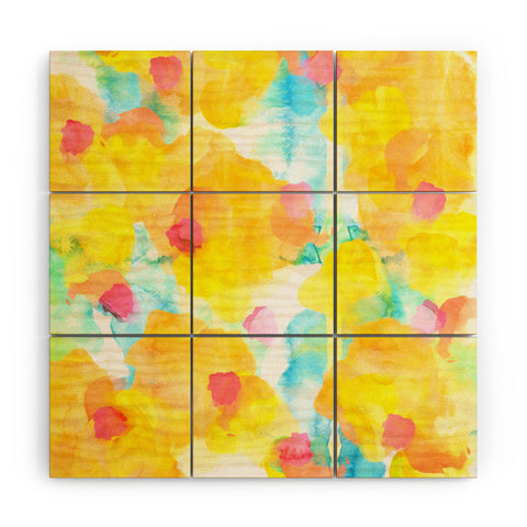 Hello Sayang Sunny Side Up Wood Wall Mural