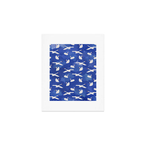 Hello Sayang Swanlake Art Print