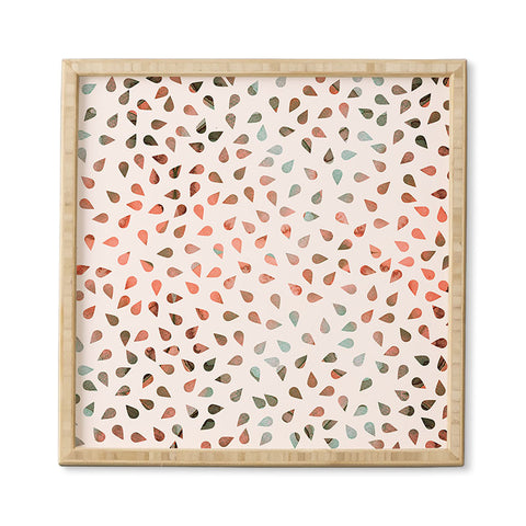Hello Sayang Sweet Rose Petals Framed Wall Art