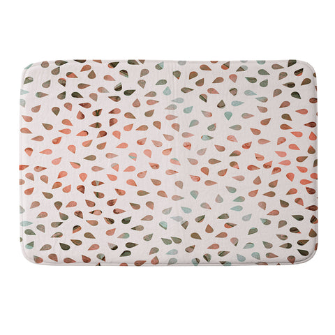 Hello Sayang Sweet Rose Petals Memory Foam Bath Mat
