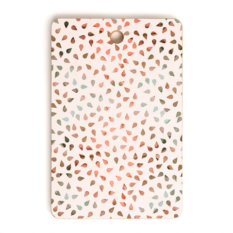 Hello Sayang Sweet Rose Petals Cutting Board Rectangle