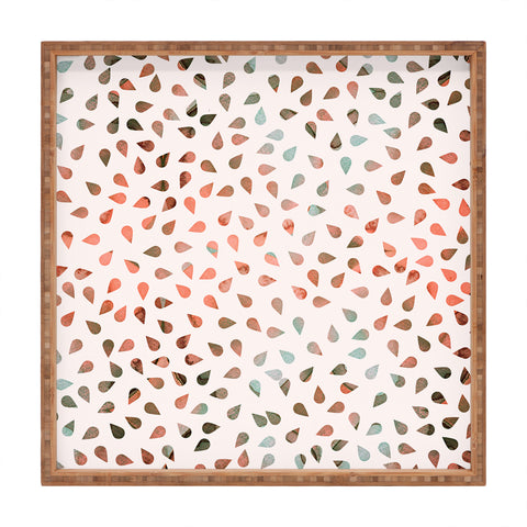 Hello Sayang Sweet Rose Petals Square Tray