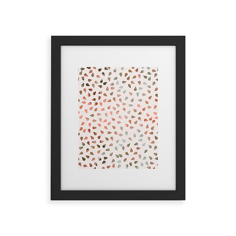 Hello Sayang Sweet Rose Petals Framed Art Print