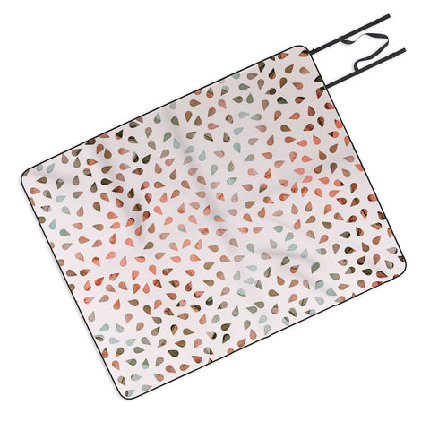 Hello Sayang Sweet Rose Petals Picnic Blanket